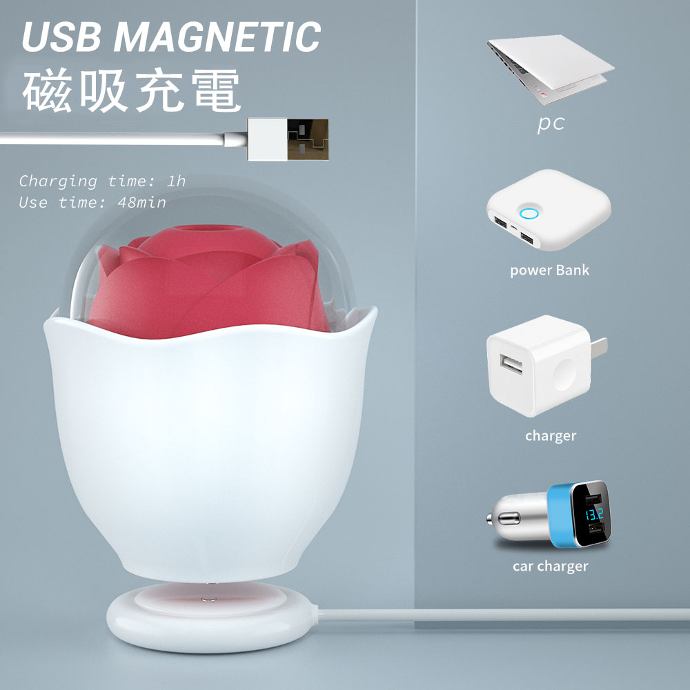 磁吸充電吮吸玩具